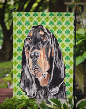 Load image into Gallery viewer, Coonhound St Patrick's Irish Garden Flag – Decorative Outdoor Yard Flag
