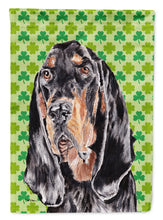 Load image into Gallery viewer, Coonhound St Patrick's Irish Garden Flag – Decorative Outdoor Yard Flag