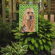 Load image into Gallery viewer, Cocker Spaniel St Patrick's Irish Garden Flag – Decorative Outdoor Yard Flag