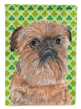 Load image into Gallery viewer, Brussels Griffon St Patrick's Irish Flag Canvas House Size