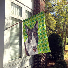 Load image into Gallery viewer, Bull Terrier St Patrick's Irish Flag Canvas House Size