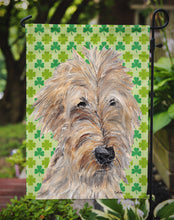 Load image into Gallery viewer, Goldendoodle St Patrick's Irish Garden Flag – Decorative Outdoor Yard Flag