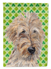Load image into Gallery viewer, Goldendoodle St Patrick's Irish Garden Flag – Decorative Outdoor Yard Flag