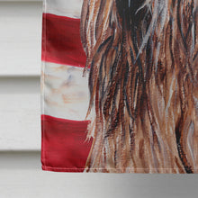 Load image into Gallery viewer, Otterhound with American Flag USA Flag Canvas House Size SC9637CHF