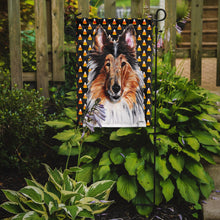 Load image into Gallery viewer, Collie Candy Corn Halloween Garden Flag - Outdoor Decorative Yard Flag SC9646GF