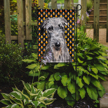 Load image into Gallery viewer, Scottish Deerhound Candy Corn Halloween Garden Flag - Outdoor Decorative Yard Flag SC9658GF