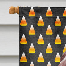 Load image into Gallery viewer, Redbone Coonhound Candy Corn Halloween Flag Canvas House Size SC9659CHF