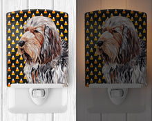 Load image into Gallery viewer, Otterhound Candy Corn Halloween Ceramic Night Light SC9660CNL