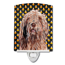 Load image into Gallery viewer, Otterhound Candy Corn Halloween Ceramic Night Light SC9661CNL