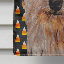 Load image into Gallery viewer, Norfolk Terrier Candy Corn Halloween Flag Canvas House Size SC9664CHF