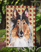 Load image into Gallery viewer, Collie Fall Leaves Garden Flag – Decorative Outdoor Yard Flag SC9670GF