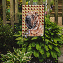 Load image into Gallery viewer, Shar Pei Fall Leaves Garden Flag – Decorative Outdoor Yard Flag SC9671GF