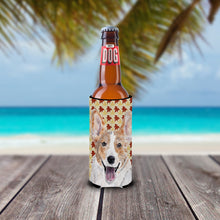Load image into Gallery viewer, Cardigan Corgi Fall Leaves Slim Can Hugger – Fun &amp; Functional Drink Coolers SC9672MUK