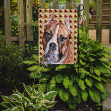 Load image into Gallery viewer, Staffordshire Bull Terrier Staffie Fall Leaves Garden Flag – Decorative Outdoor Yard Flag SC9680GF