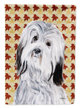 Load image into Gallery viewer, Havanese Fall Leaves Garden Flag – Decorative Outdoor Yard Flag SC9689GF