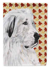 Load image into Gallery viewer, Great Pyrenees Fall Leaves Garden Flag – Decorative Outdoor Yard Flag SC9690GF