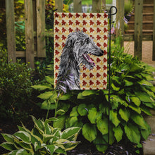 Load image into Gallery viewer, Scottish Deerhound Fall Leaves Garden Flag – Decorative Outdoor Yard Flag SC9693GF
