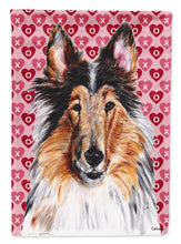 Load image into Gallery viewer, Collie Hearts and Love Garden Flag - Outdoor Decorative Yard Flag SC9694GF