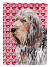 Load image into Gallery viewer, Otterhound Hearts and Love Garden Flag – Decorative Outdoor Yard Flag SC9708GF
