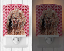 Load image into Gallery viewer, Otterhound Hearts and Love Ceramic Night Light SC9709CNL
