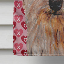 Load image into Gallery viewer, Norfolk Terrier Hearts and Love Flag Canvas House Size SC9712CHF