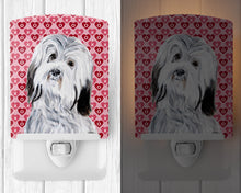 Load image into Gallery viewer, Havanese Hearts and Love Ceramic Night Light SC9713CNL