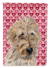 Load image into Gallery viewer, Golden Doodle 2 Hearts and Love Garden Flag – Decorative Outdoor Yard Flag SC9715GF