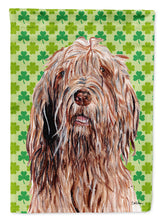 Load image into Gallery viewer, Otterhound Lucky Shamrock St. Patrick's Day Garden Flag - Outdoor Decorative Yard Flag SC9733GF