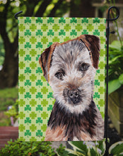 Load image into Gallery viewer, Norfolk Terrier Puppy Lucky Shamrock St. Patrick's Day Garden Flag - Outdoor Decorative Yard Flag