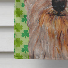 Load image into Gallery viewer, Norfolk Terrier Lucky Shamrock St. Patrick's Day Flag Canvas House Size SC9736CHF