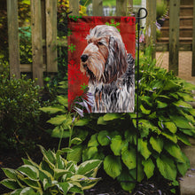 Load image into Gallery viewer, Otterhound Red Snowflakes Holiday Garden Flag – Decorative Outdoor Yard Flag SC9756GF