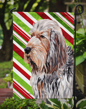 Load image into Gallery viewer, Otterhound Candy Cane Christmas Garden Flag - Outdoor Decorative Yard Flag SC9804GF