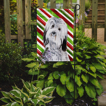 Load image into Gallery viewer, Havanese Candy Cane Christmas Garden Flag - Outdoor Decorative Yard Flag SC9809GF