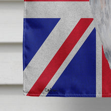 Load image into Gallery viewer, Beagle with English Union Jack British Flag Flag Canvas House Size SC9826CHF
