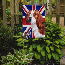 Load image into Gallery viewer, Beagle with English Union Jack British Flag Garden Flag – Decorative Outdoor Yard Flag SC9826GF