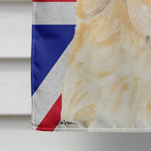 Load image into Gallery viewer, Labrador with English Union Jack British Flag Flag Canvas House Size SC9833CHF