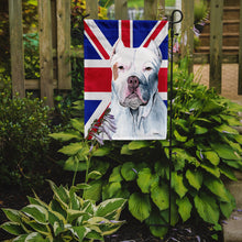 Load image into Gallery viewer, Pit Bull with English Union Jack British Flag Garden Flag - Outdoor Decorative Yard Flag