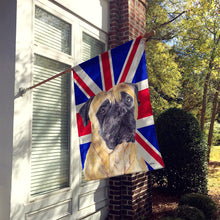 Load image into Gallery viewer, Mastiff with English Union Jack British Flag Flag Canvas House Size SC9842CHF