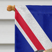 Load image into Gallery viewer, Mastiff with English Union Jack British Flag Flag Canvas House Size SC9842CHF