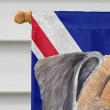 Load image into Gallery viewer, Boxer with English Union Jack British Flag Flag Canvas House Size SC9847CHF