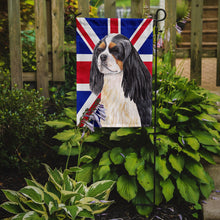 Load image into Gallery viewer, Cavalier Spaniel with English Union Jack British Flag Garden Flag - Outdoor Decorative Yard Flag