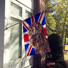 Load image into Gallery viewer, Boykin Spaniel with Engish Union Jack British Flag Flag Canvas House Size SC9862CHF