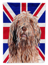 Load image into Gallery viewer, Otterhound with English Union Jack British Flag Garden Flag - Outdoor Decorative Yard Flag SC9878GF