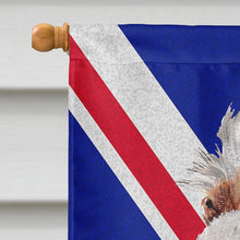 Load image into Gallery viewer, Otterhound with English Union Jack British Flag Flag Canvas House Size SC9879CHF