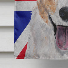Load image into Gallery viewer, Cardigan Corgi with English Union Jack British Flag Flag Canvas House Size SC9891CHF