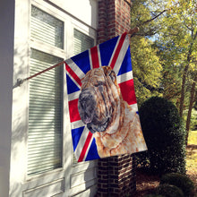 Load image into Gallery viewer, Shar Pei with English Union Jack British Flag Flag Canvas House Size SC9892CHF