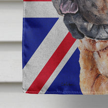 Load image into Gallery viewer, Shar Pei with English Union Jack British Flag Flag Canvas House Size SC9892CHF