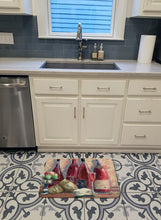 Load image into Gallery viewer, Wine and Cheese by David Smith Machine Washable Memory Foam Mat SDSM0127RUG