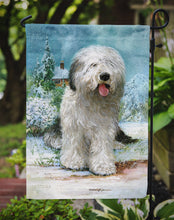 Load image into Gallery viewer, Old English Sheepdog by Don Squires Garden Flag – Decorative Outdoor Yard Flag SDSQ0304GF