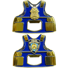 Load image into Gallery viewer, GL09-002 NYPD New York City Police Sergeant SGT Bottle Opener Challenge Coin